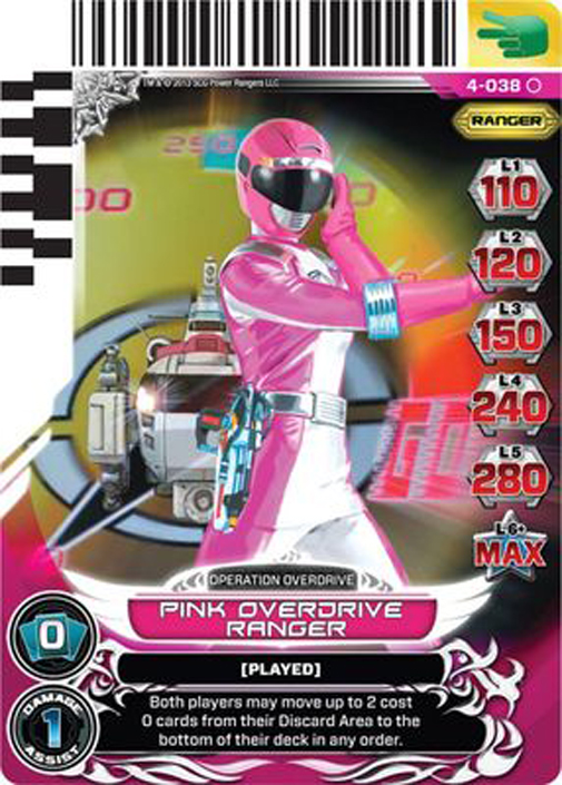 Pink Overdrive Ranger 038